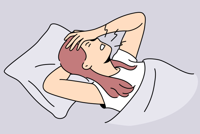 토증 일러스트
